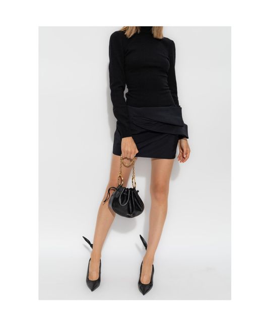 Givenchy Black Turtleneck Long-Sleeve Sweater