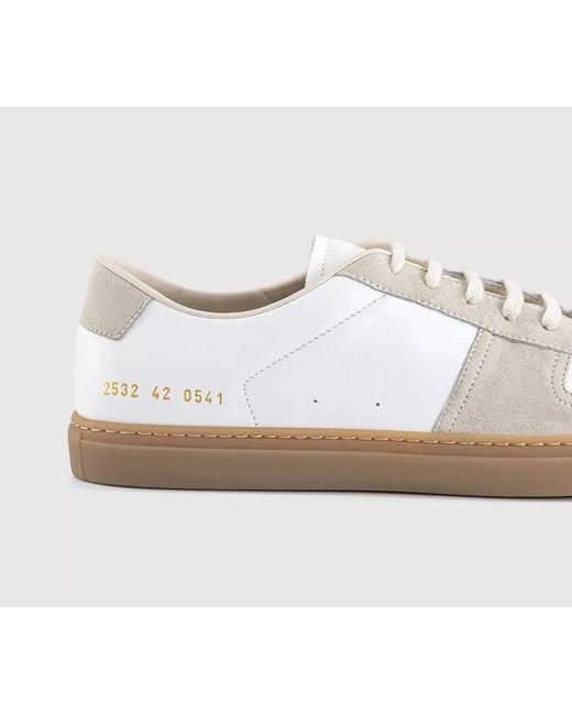 Common Projects White Bball Panelled Sneakers for men