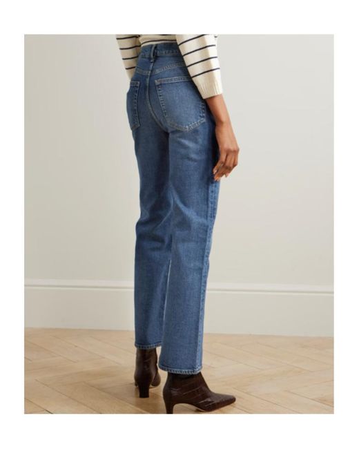 FRAME Blue The Pixie Arrow Bootcut Jeans