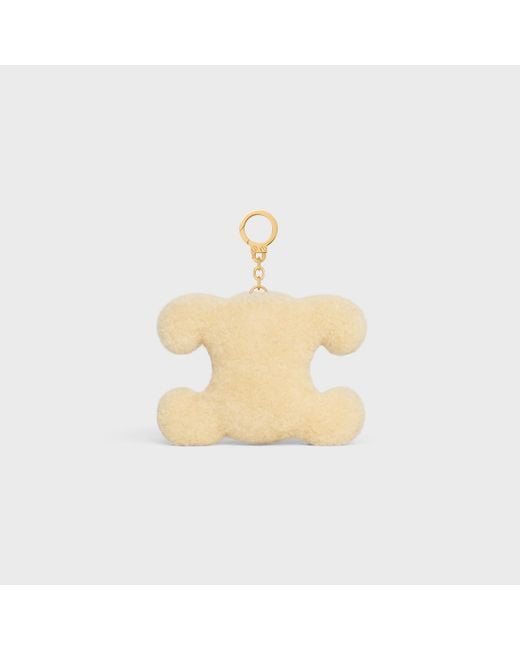 Céline Multicolor Triomphe Pom-Pom Charm Apple