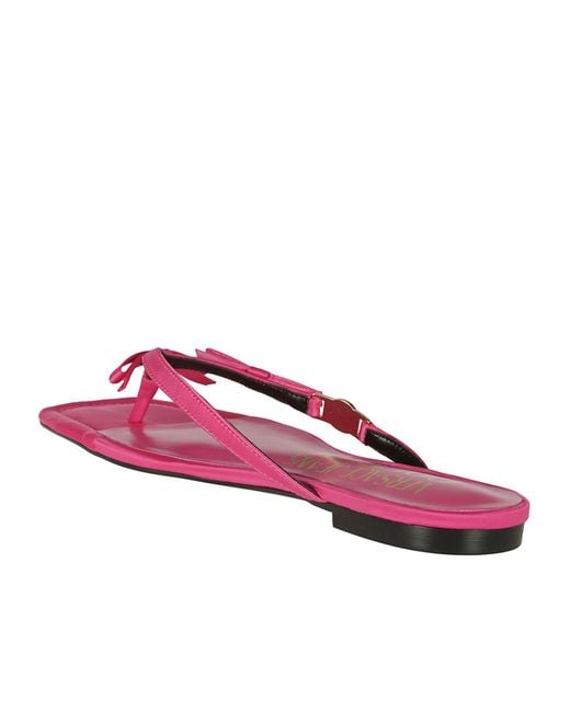 Versace Jeans Pink Couture Flip Flops