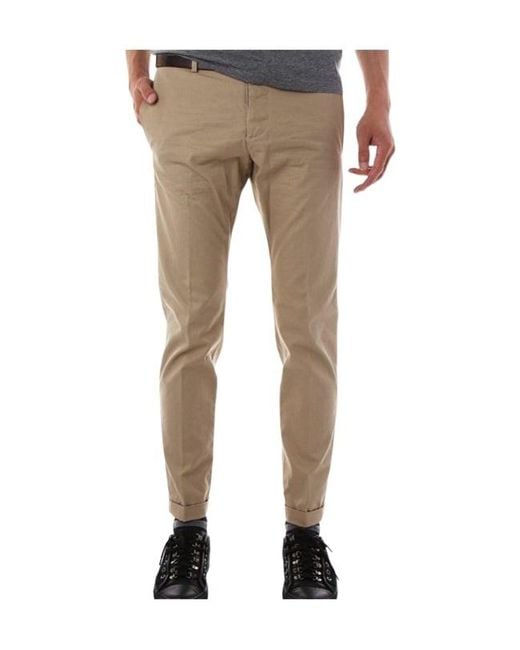 DSquared² Gray Belt Loop Denim Trousers for men