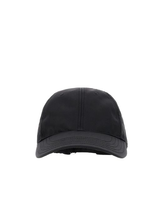Off-White c/o Virgil Abloh Black Logo Embroidered Baseball Cap
