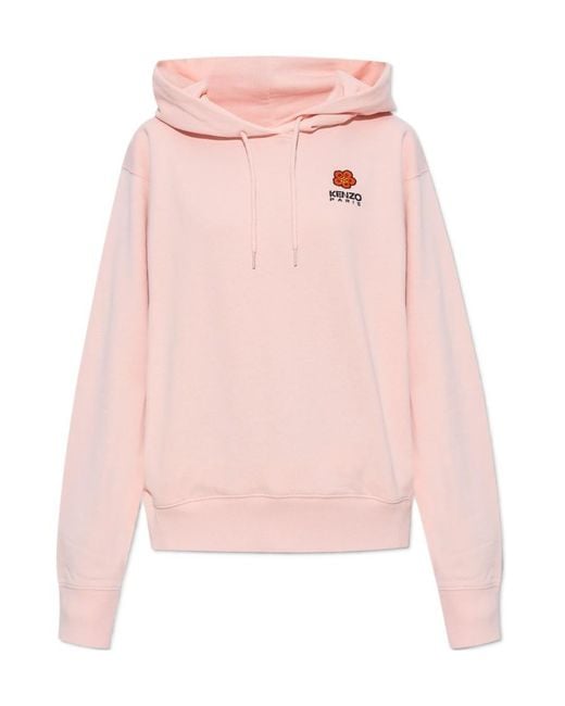 KENZO Pink Boke Flower Motif Hoodie