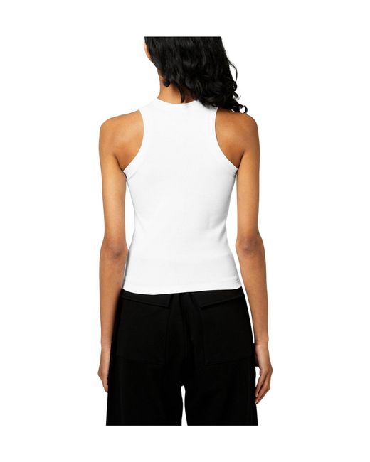 Balmain White Fitted Vest