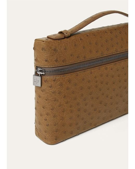 Loro Piana Brown Extra Pouch L29 for men