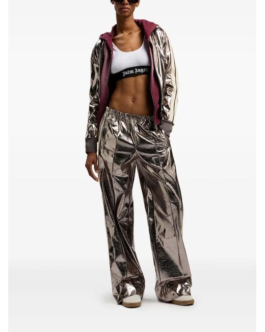 Palm Angels Multicolor Metallic Effect Pants