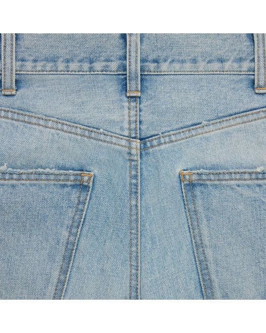 Celine Dylan Flared Jeans in Blue | Lyst