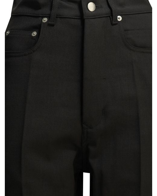 Rick Owens Black 'Bolan' Flared Jeans
