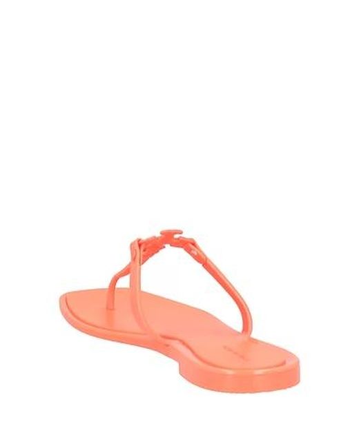 Tory Burch Pink Slides And Slippers