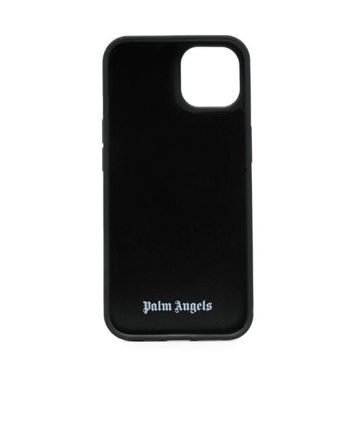 Palm Angels Yellow Logo-Print Iphone 13 Case for men