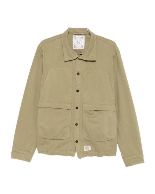 RANRA Natural Casual Shirt-Style Jacket for men
