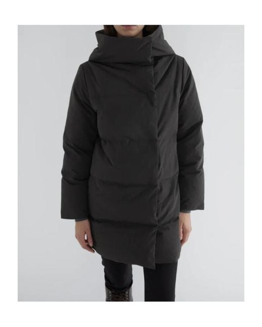 Paloma Wool Gray Hooded Button Coat