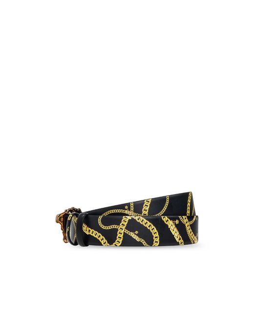 Versace White Medusa-Buckle Belt for men