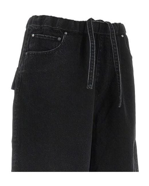 Entire studios Black Spar Bermuda Shorts for men