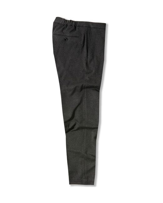 Incotex Black Mixed Color Straight Pants for men