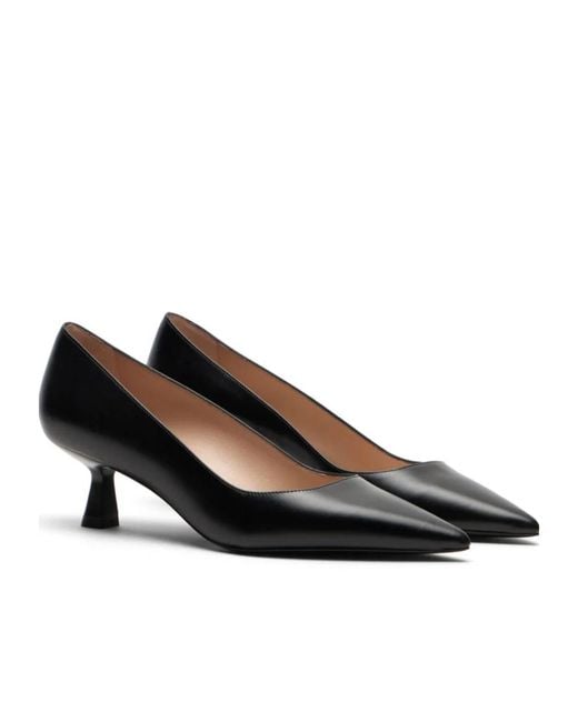 Stuart Weitzman Black Stuart Sculpt Pump 50