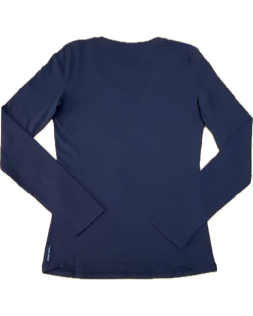 Armani Jeans Blue Long-Sleeved T-Shirt