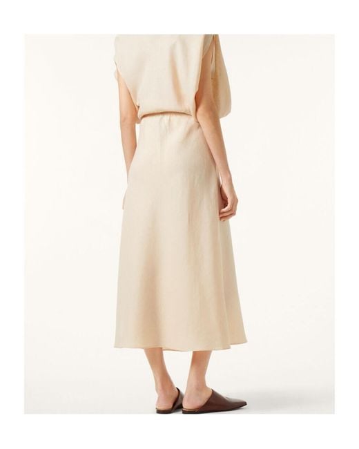 Loro Piana Natural Charis Skirt
