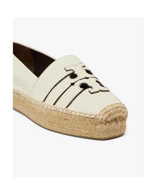 Tory Burch Natural Ines Platform Espadrilles