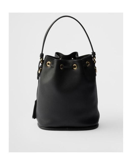 Prada Black Leather Mini Bag