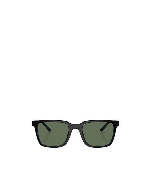 Oliver Peoples Green Mr. Federer Square Frame Sunglasses for men