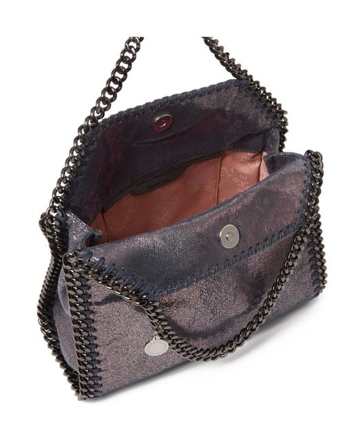 Stella McCartney Black Mini Falabella Tote Bag