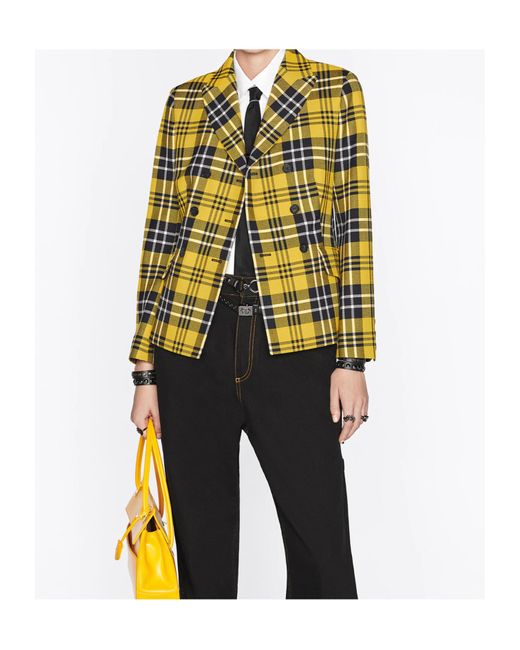 Dior Yellow Fitted Jacket