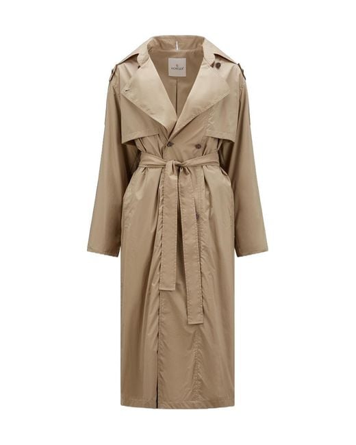 Moncler Natural Deva Trench Coat