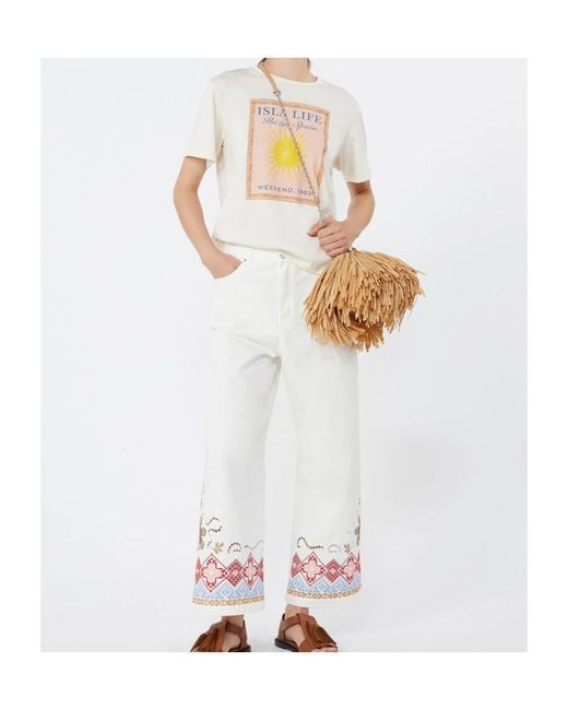 Weekend by Maxmara White Wkdadunco Trousers