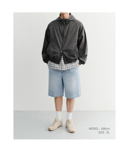 DUNST Black Raglan Sleeve Jacket for men