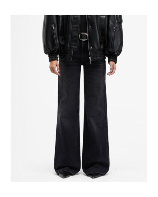 7 For All Mankind Blue Lotta Straight-Leg Jeans