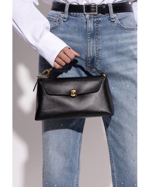 Furla Black Sfera Mini Tote Bag