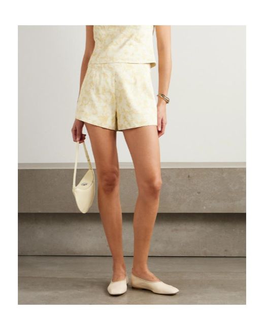 Posse Natural Isla Printed Shorts
