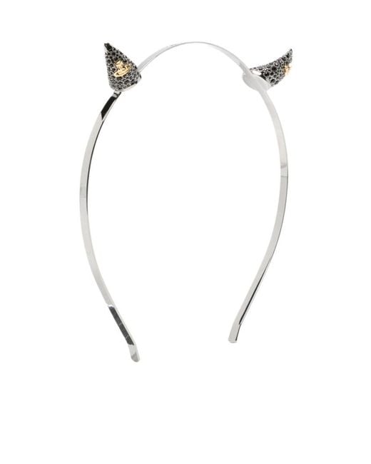 Vivienne Westwood White Alice Headband