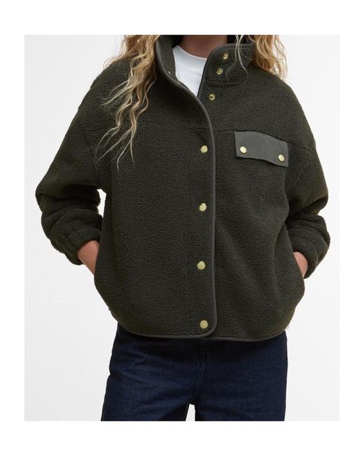 Barbour Black Mabel Fleece for men