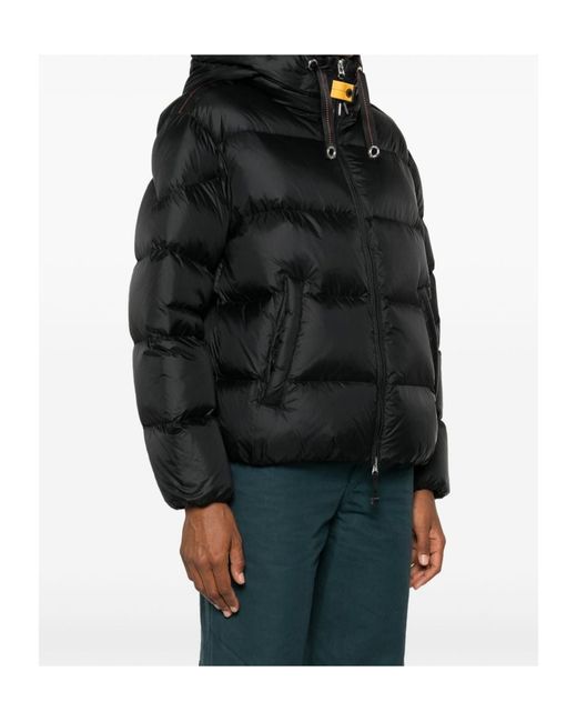 Parajumpers Black Long-Sleeved Down Jacket