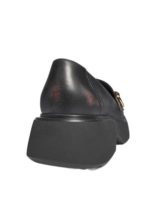 Gucci Black Chunky Loafer With Horsebit