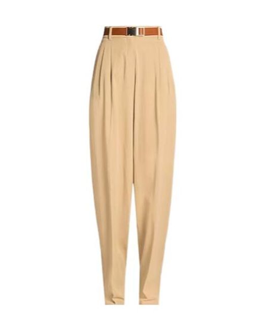 Max Mara Natural Minimal Straight Leg Pants