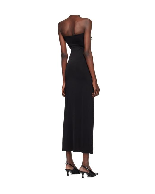 TOVE Black Strapless Design Dress