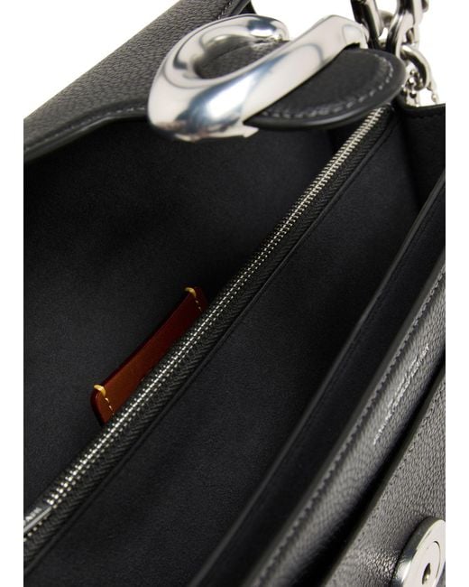 COACH Black Refresh Tabby Shoulder Bag 26