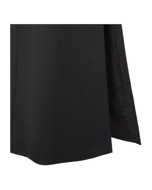 Fendi Black Belt-Loop Skirt