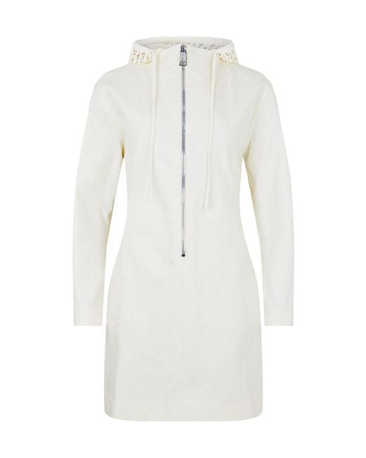 Bottega Veneta White Minimalist Line Dress