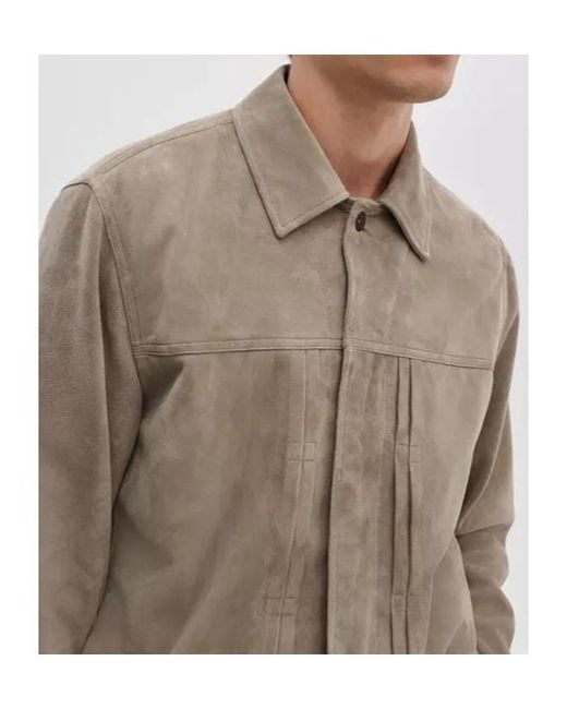 Rag & Bone Natural Dwight Suede Jacket for men
