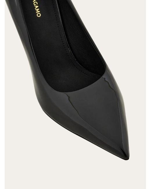 Ferragamo Black Ferragamo Pointed Toe Pumps