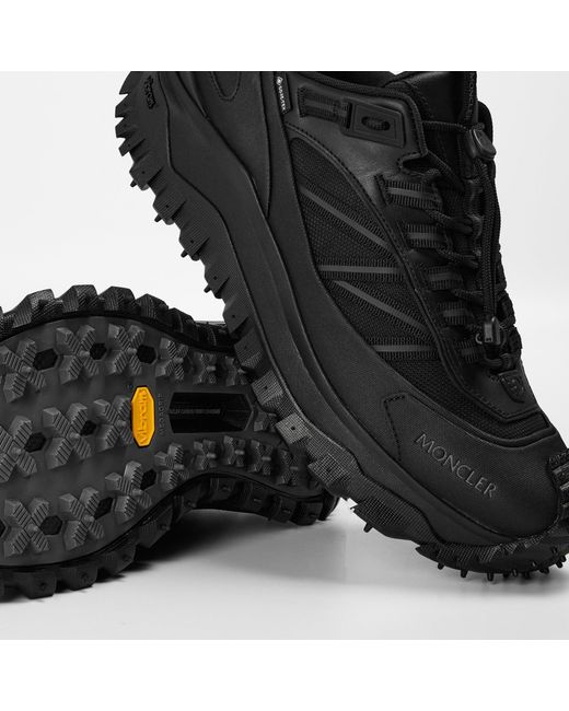 Moncler Black Low-Top Sneakers for men