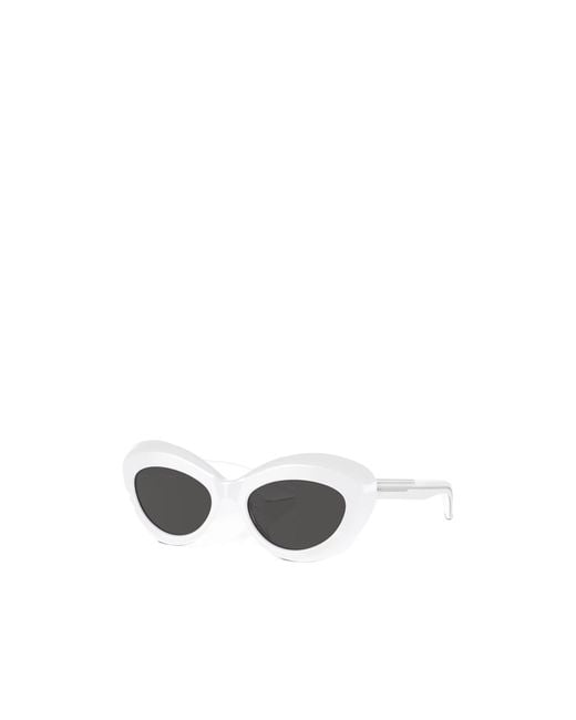 Oliver Peoples White 1968C Cat-Eye Frame Sunglasses for men