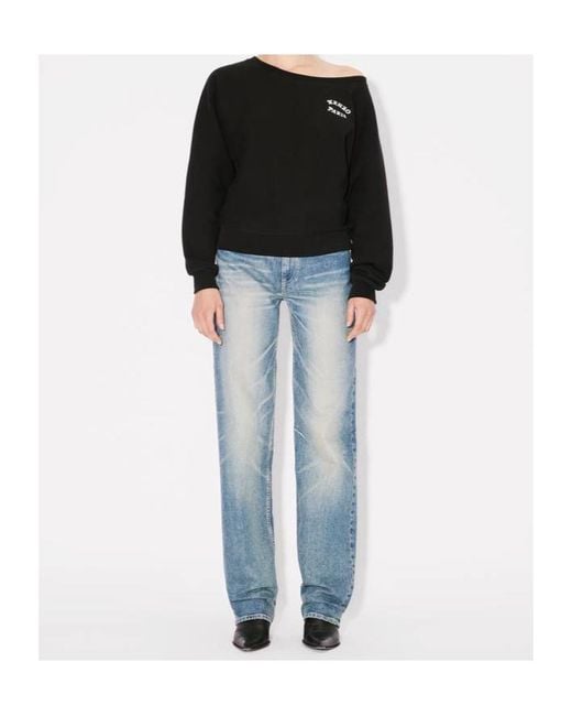 KENZO Black Verdy Market Crewneck Sweatshirt