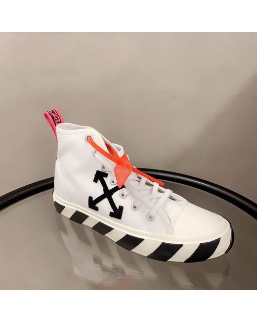 Off-White c/o Virgil Abloh Red Arrows Patch High-Top Sneakers for men