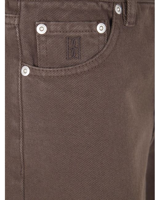 By Malene Birger Brown Five-Pockets Trousers